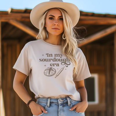 In My Sourdough Era Tshirt - Mulberry Market Designs