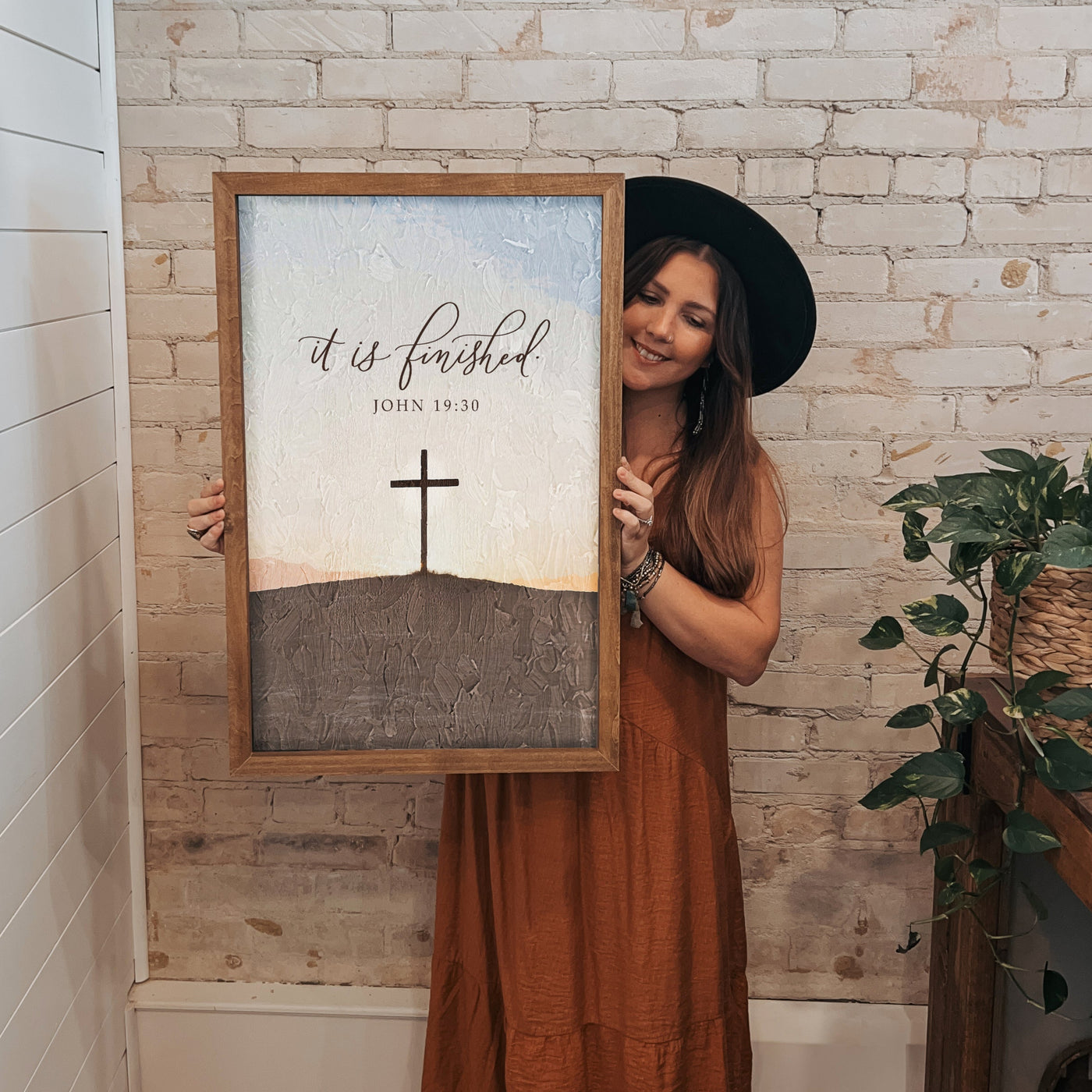 It Is Finished Christian Easter Wall Art