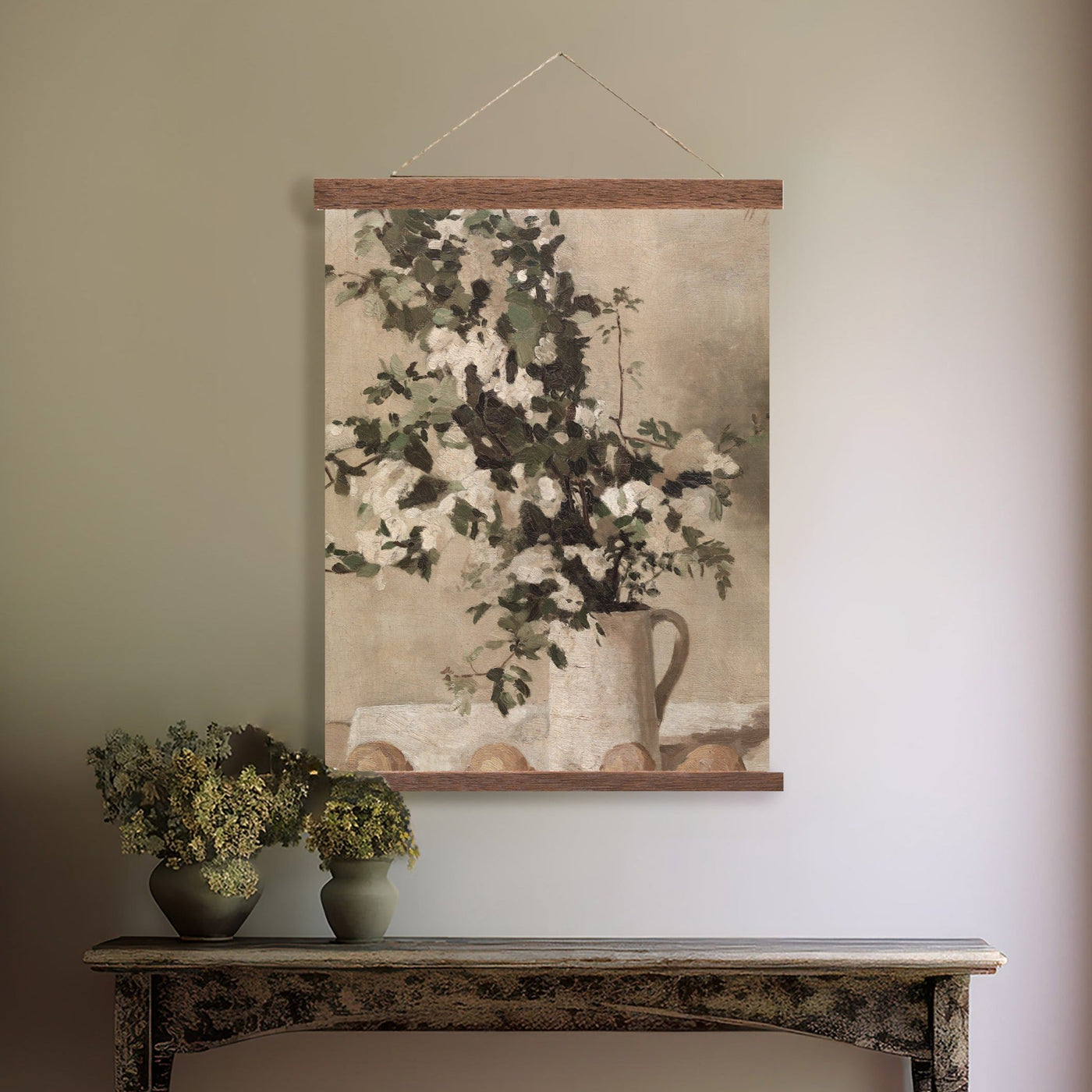 Lemons and Blossoms Vintage Canvas Art - Mulberry Market Designs
