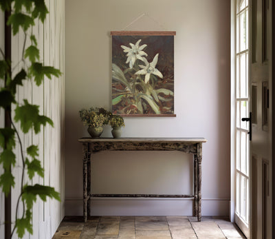Mountain Flowers Canvas Art - Mulberry Market Designs