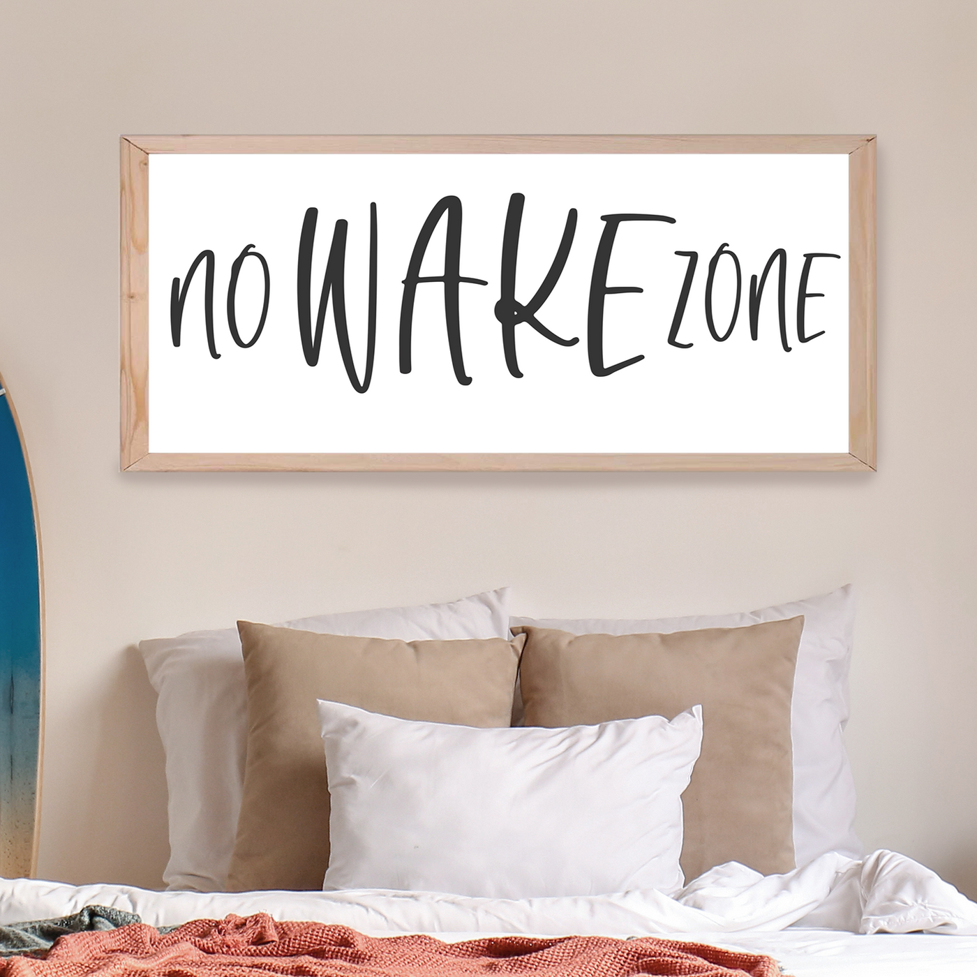 No Wake Zone Wall Art - Mulberry Market Designs