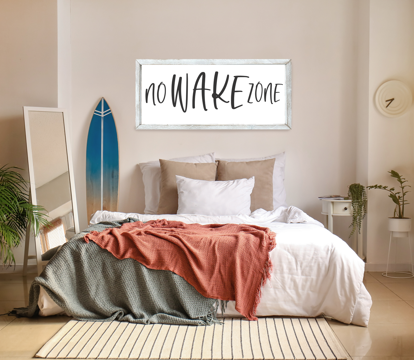 No Wake Zone Wall Art - Mulberry Market Designs