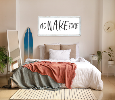No Wake Zone Wall Art - Mulberry Market Designs