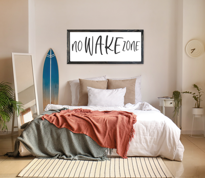 No Wake Zone Wall Art - Mulberry Market Designs