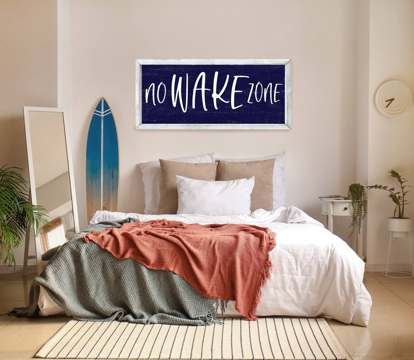 No Wake Zone Wall Art - Mulberry Market Designs