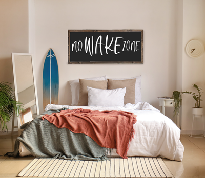 No Wake Zone Wall Art - Mulberry Market Designs
