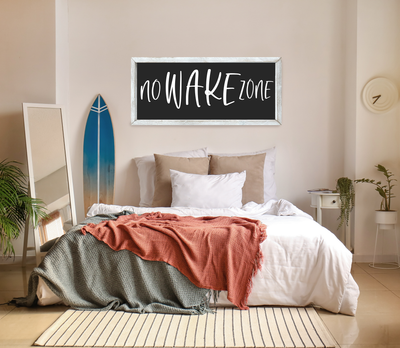 No Wake Zone Wall Art - Mulberry Market Designs