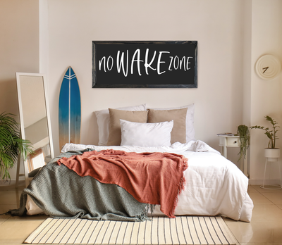 No Wake Zone Wall Art - Mulberry Market Designs
