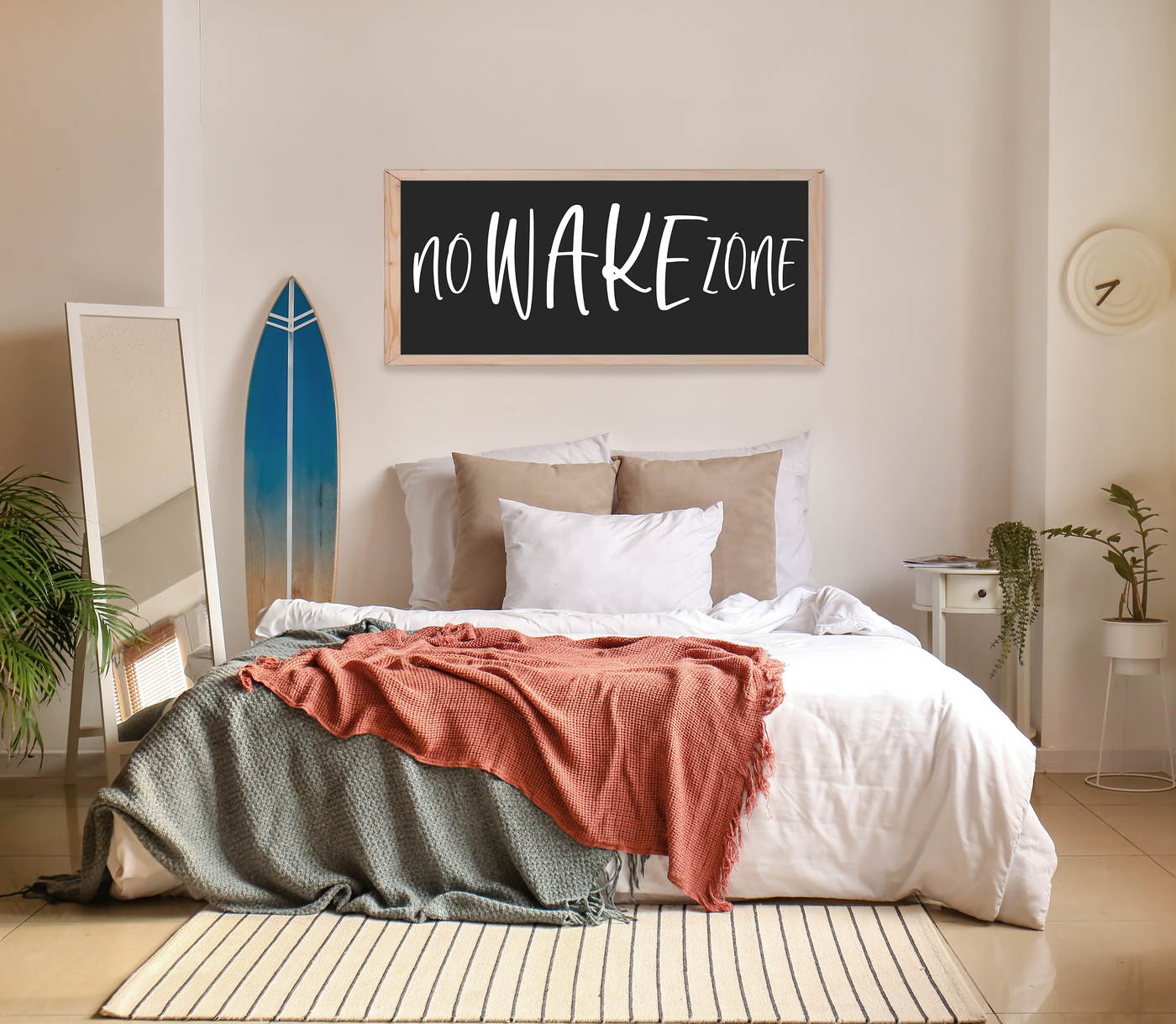 No Wake Zone Wall Art - Mulberry Market Designs