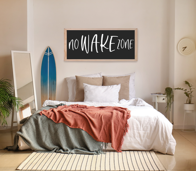 No Wake Zone Wall Art - Mulberry Market Designs