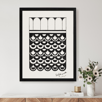 Scales Modern Wall Art - Mulberry Market Designs