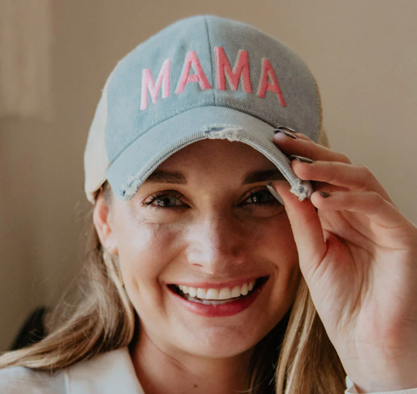 Denim Mama Women's Hat - Mulberry Market Designs