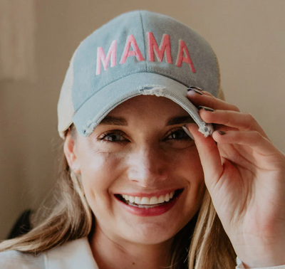 Denim Mama Women's Hat - Mulberry Market Designs