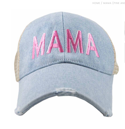 Denim Mama Women's Hat - Mulberry Market Designs