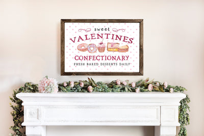 Sweet Valentines Confectionary Wall Art - Mulberry Market Designs
