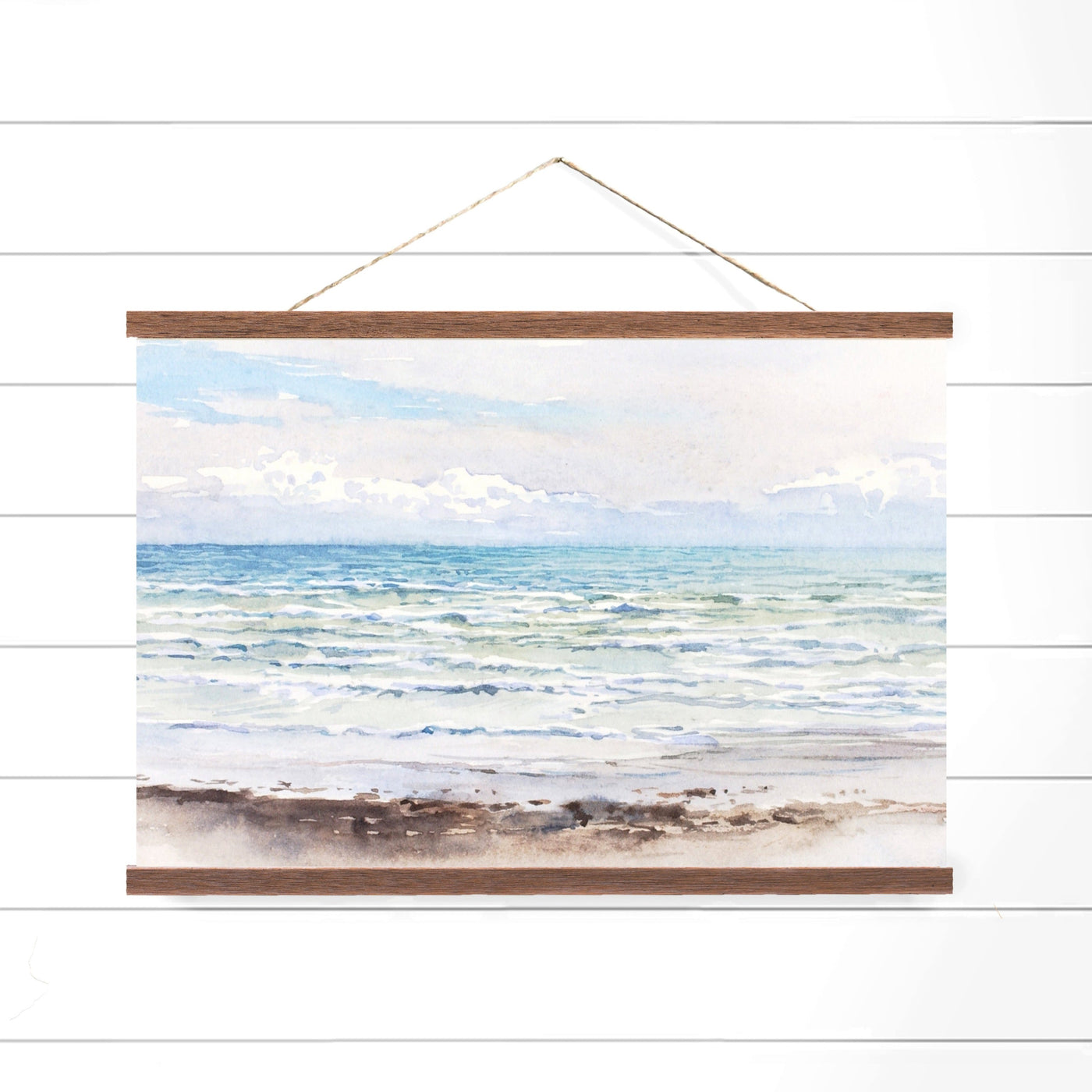 Vintage Sea View Canvas Wall Art