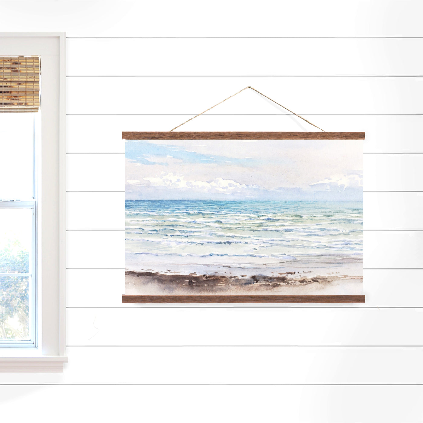 Vintage Sea View Canvas Wall Art