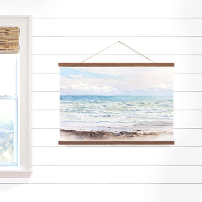 Vintage Sea View Canvas Wall Art