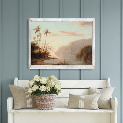 Virgin Islands | Vintage Art Wood Framed Sign - Mulberry Market Designs