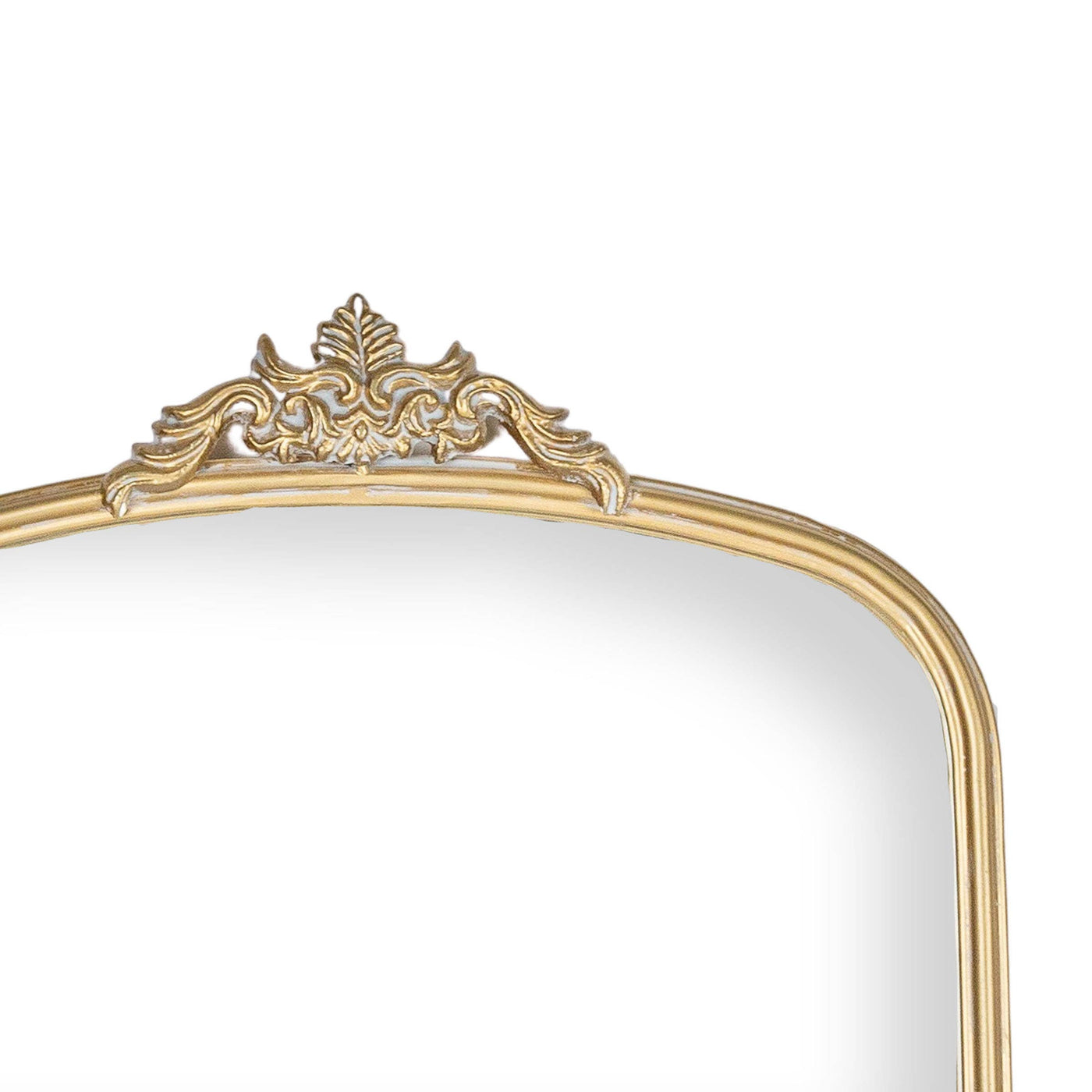 Antique Vintage Brass Wall Mirror - Mulberry Market Designs