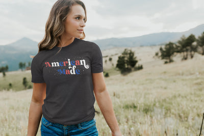 American Made T-Shirt - Mulberry Market Designs