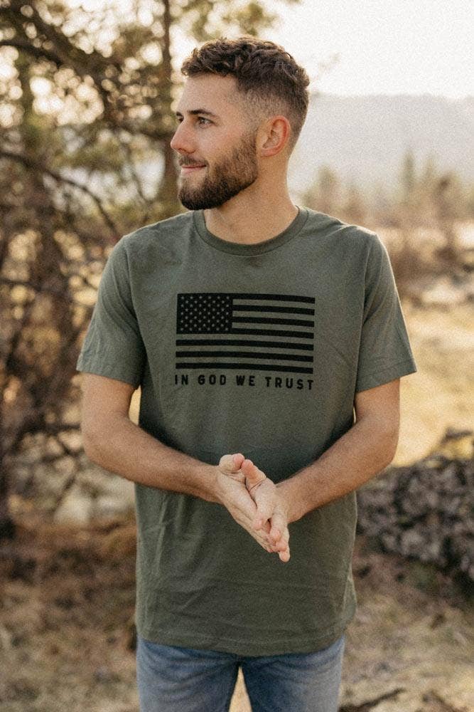 In God We Trust T-Shirt - Mulberry Market Designs