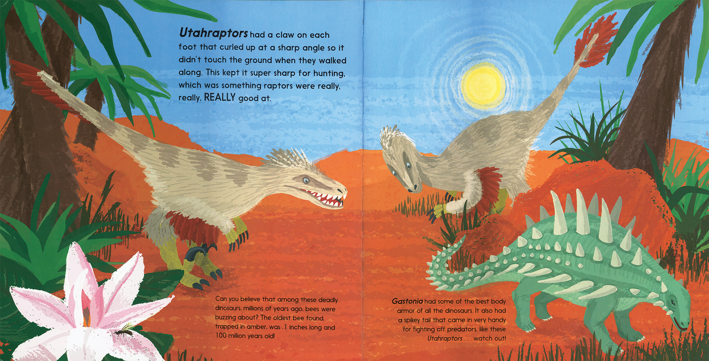 Lifesize Dinosaurs Book - Mulberry Market Designs