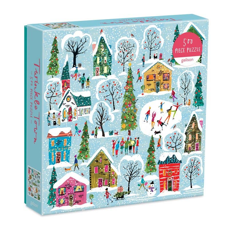 Twinkle Town 500 Piece Puzzle - Mulberry Market Designs
