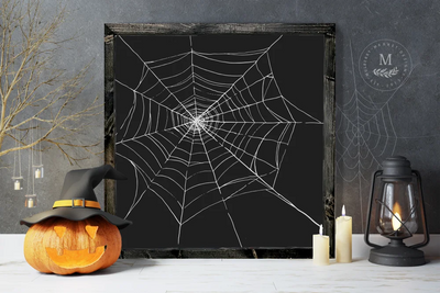Cobweb Wall Art - Mulberry Market Designs