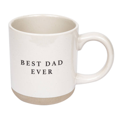 Best Dad Ever Stoneware Coffee Mug - Mulberry Market Designs