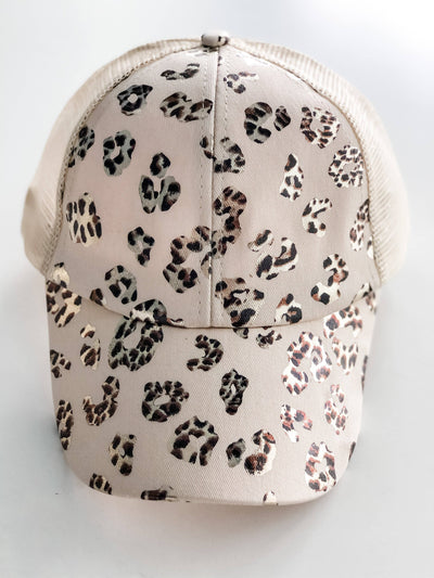 Leopard Print Trucker Women's Hat - Mulberry Market Designs