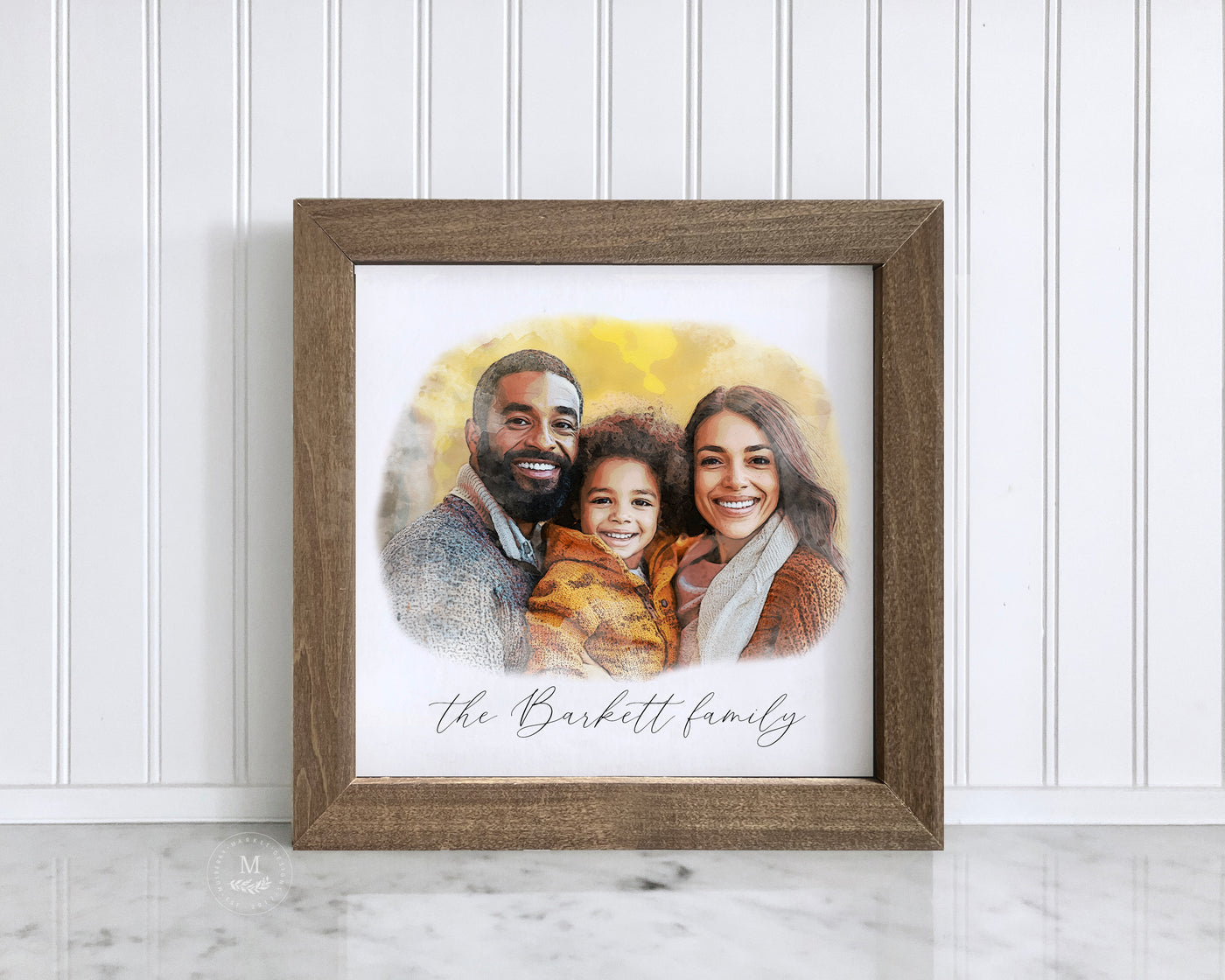 Custom Watercolor Portrait Art