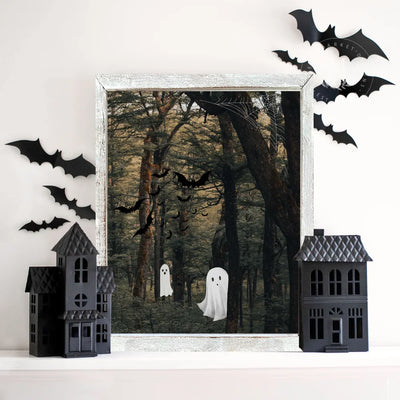 Hide And Seek Ghosts Wall Art - Mulberry Market Designs