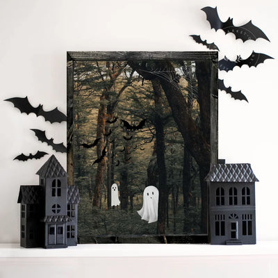 Hide And Seek Ghosts Wall Art - Mulberry Market Designs