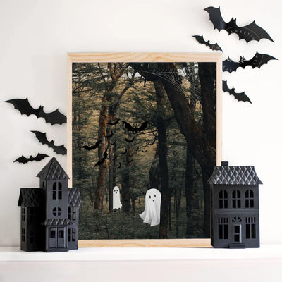 Hide And Seek Ghosts Wall Art - Mulberry Market Designs
