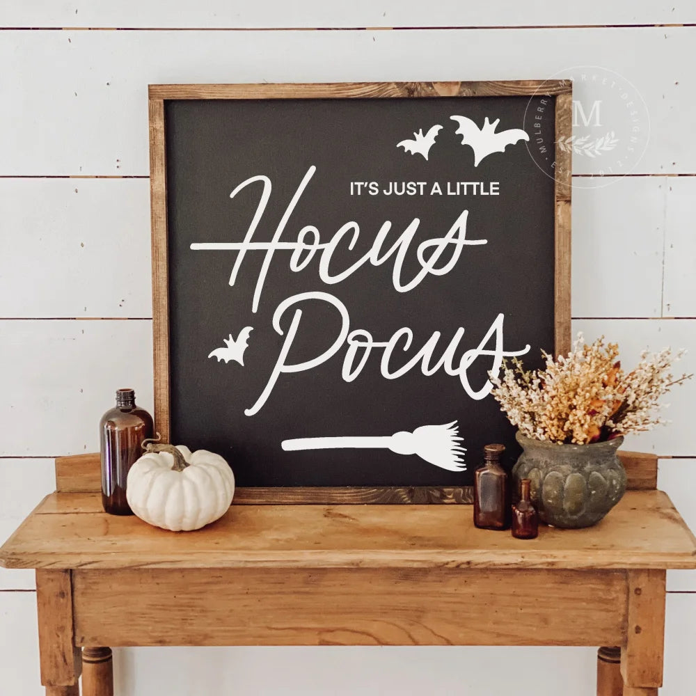 Hocus Pocus | Halloween Wood Framed Sign Wood Framed Sign