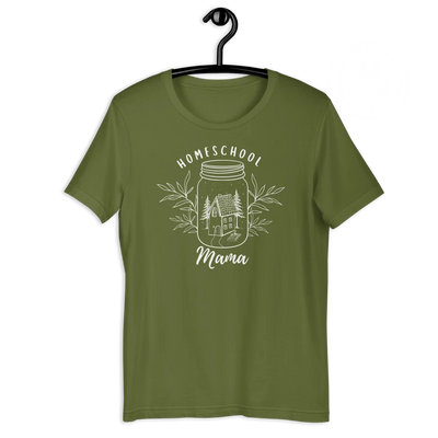 Homeschool Mama T-Shirt Olive / 3Xl
