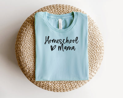 Homeschool Mama T Shirt - Mulberry Market Designs