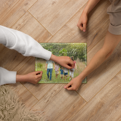 Custom Personalized Jigsaw Puzzle - Mulberry Market Designs