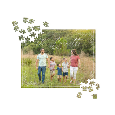 Custom Personalized Jigsaw Puzzle - Mulberry Market Designs