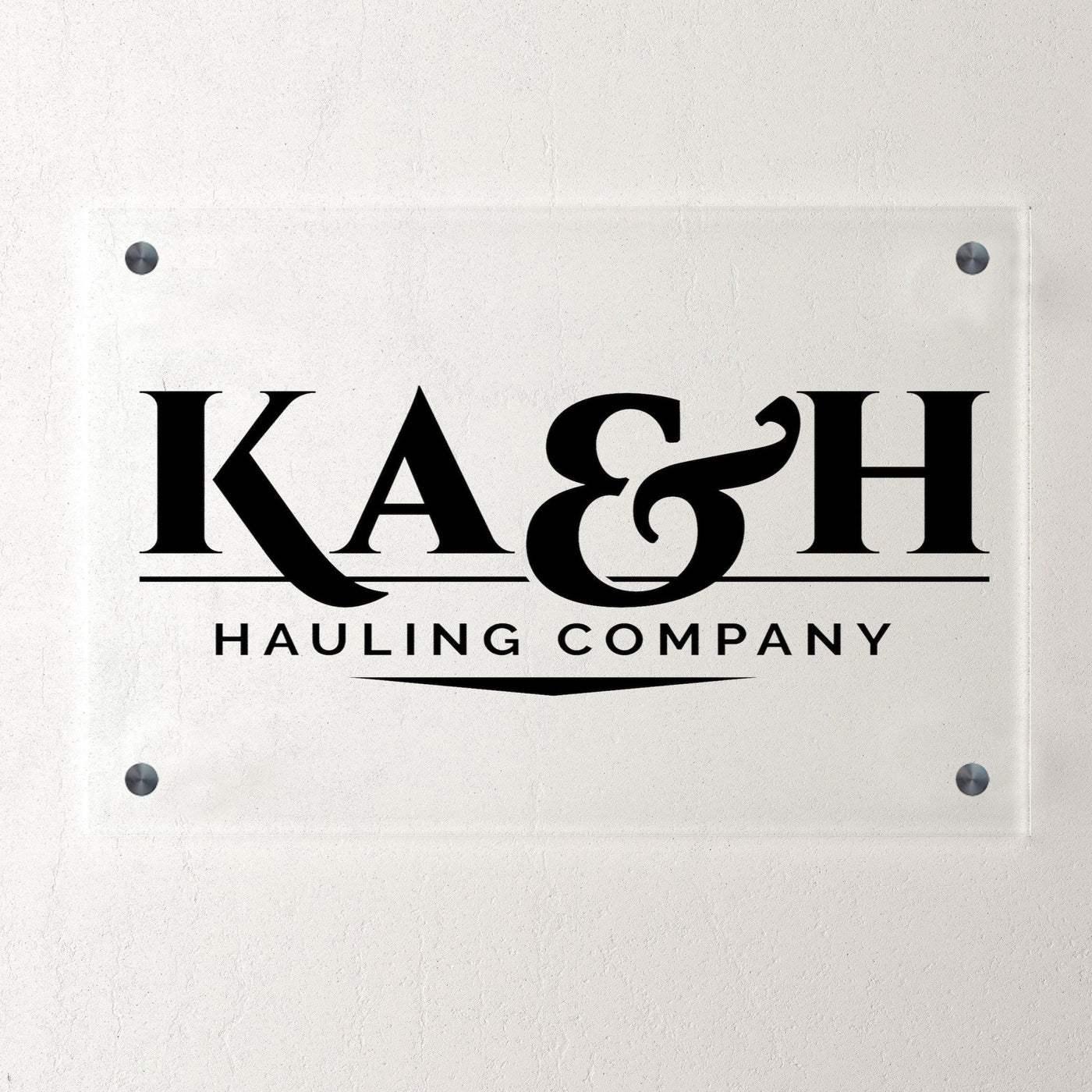 Sign for Business | Acrylic Logo Sign - Mulberry Market Designs
