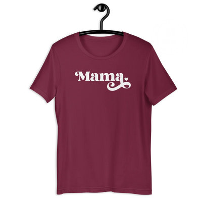 Mama T-Shirt Maroon / 3Xl