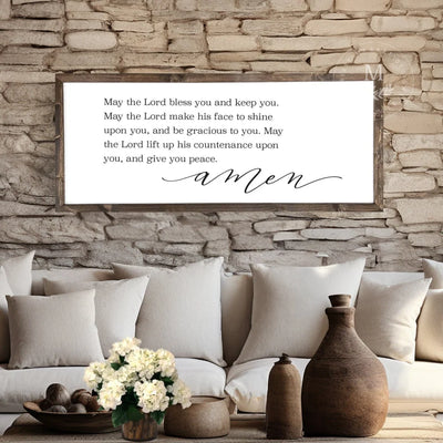 May The Lord Bless And Keep You Christian Wall Art