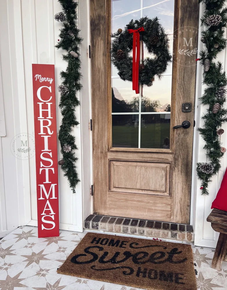 Merry Christmas Porch Sign