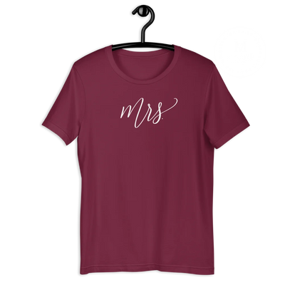 Mrs T-Shirt Maroon / 3Xl