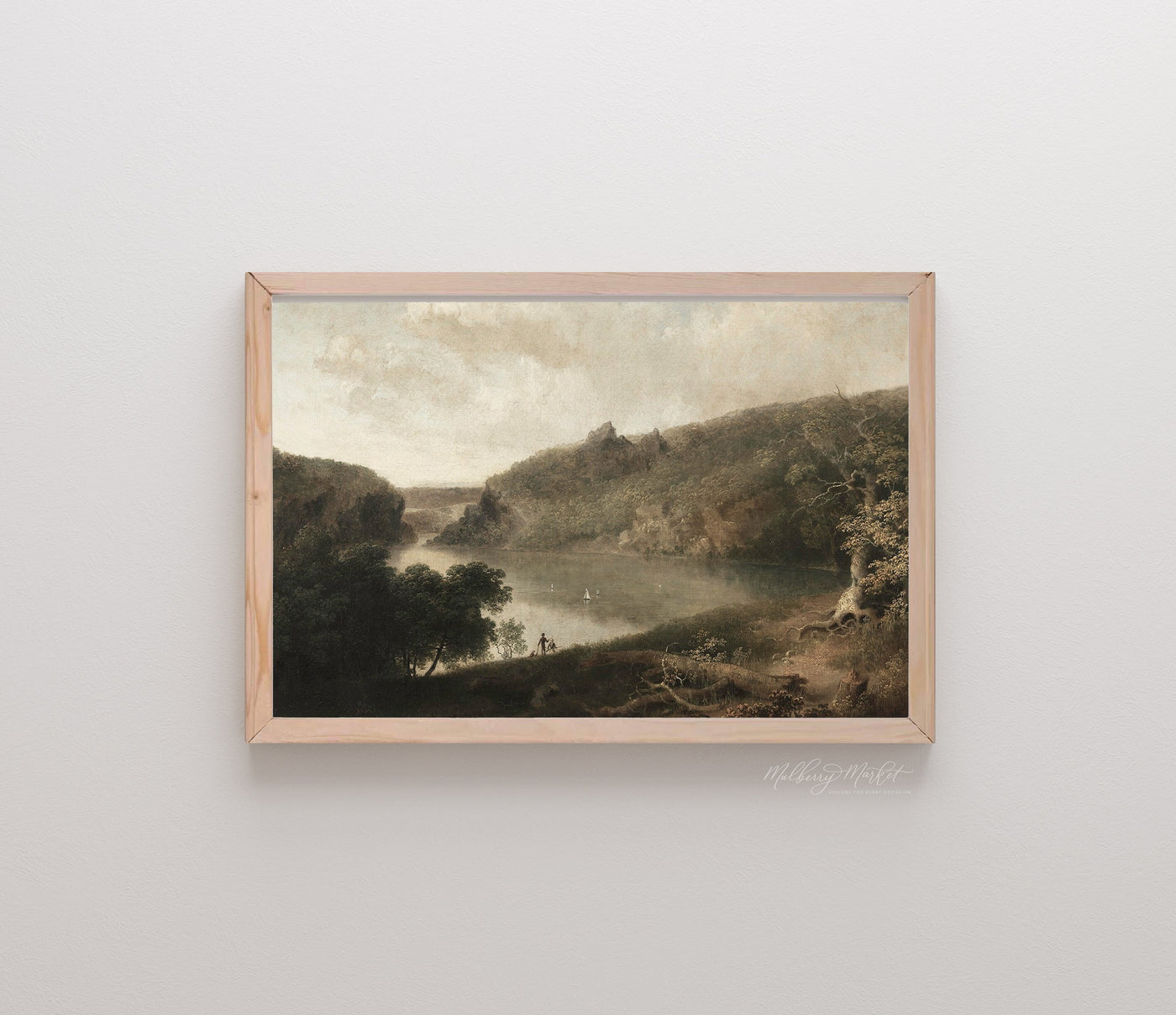 Lake Vintage Wall Art - Mulberry Market Designs