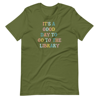 Library T-Shirt - Mulberry Market Designs