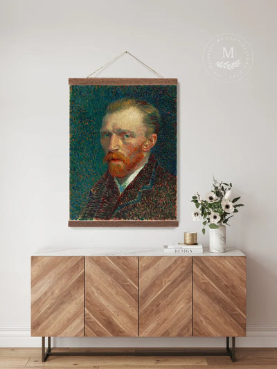Van Gogh Self Portrait Hanging Wall Art Canvas
