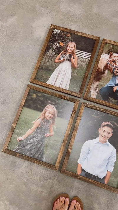Wooden Frame Photo Signs
